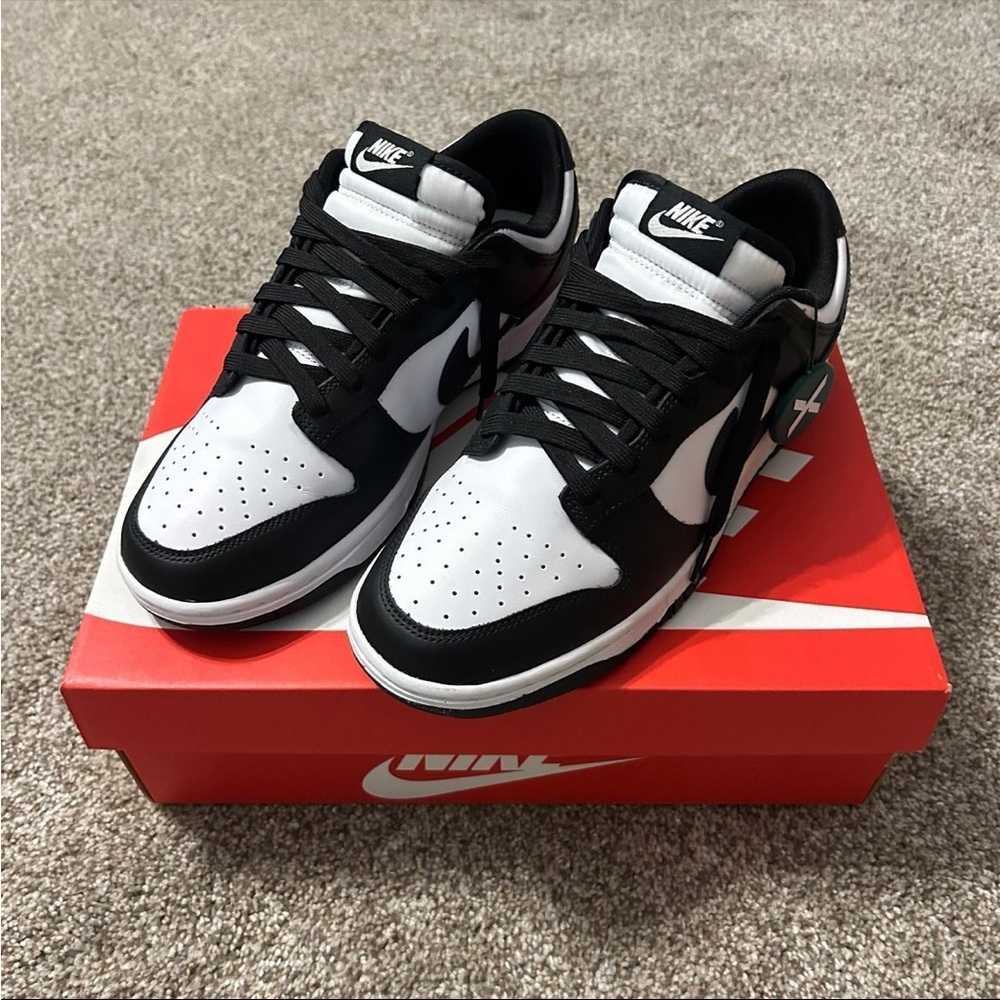 Nike Panda Dunk Lows (M 9.5)